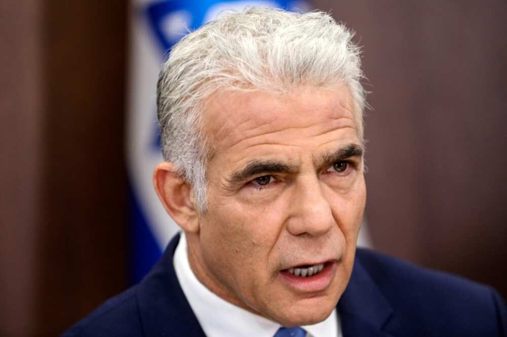 Israeli Prime Minister Yair Lapid sai din a letter to UN Secretar-General Antonio Guterres that 'these anti-Semitic remarks are a stain on the entire United Nations'