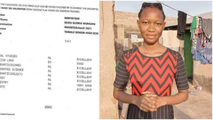 Netizens reacts as brilliant girl with 6As in WASSCE rejected twice by University of Developmental Studies