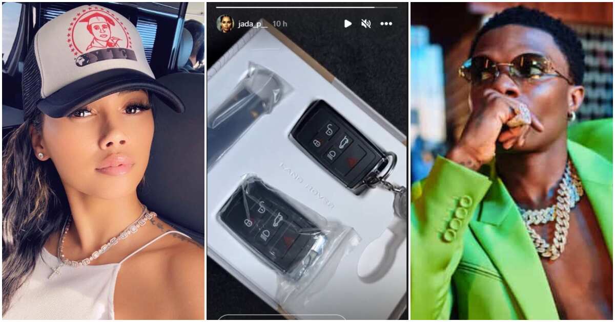 Photo: Check out Wizkid's Jada P's new Land Rover that has left many talking