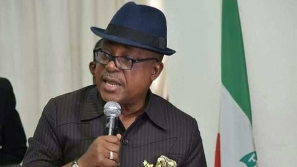 Secondus Resumes Office at PDP's HQ in Abuja