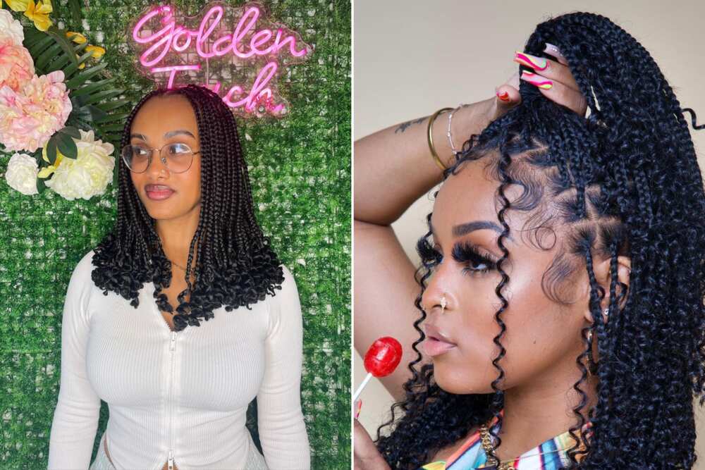 styles for knotless braids