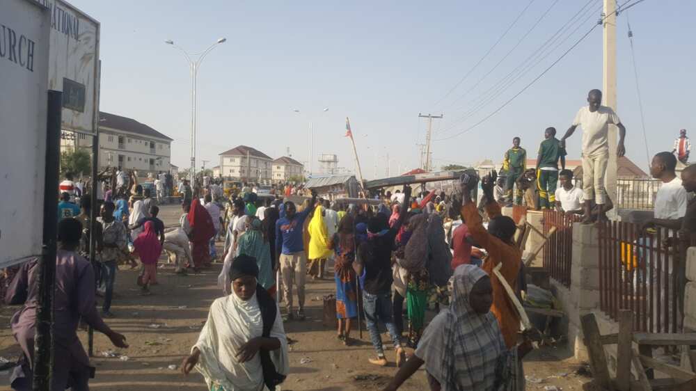 Borno: Gobara ta lashe gidaje 700 a sansanin yan gudun hijira