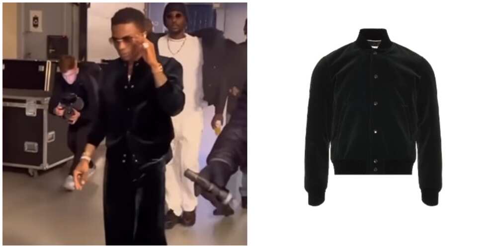 Celebrity Twin Moments: Wizkid and American Rapper Roddy Ricch Rock N4.3m  Jacket 