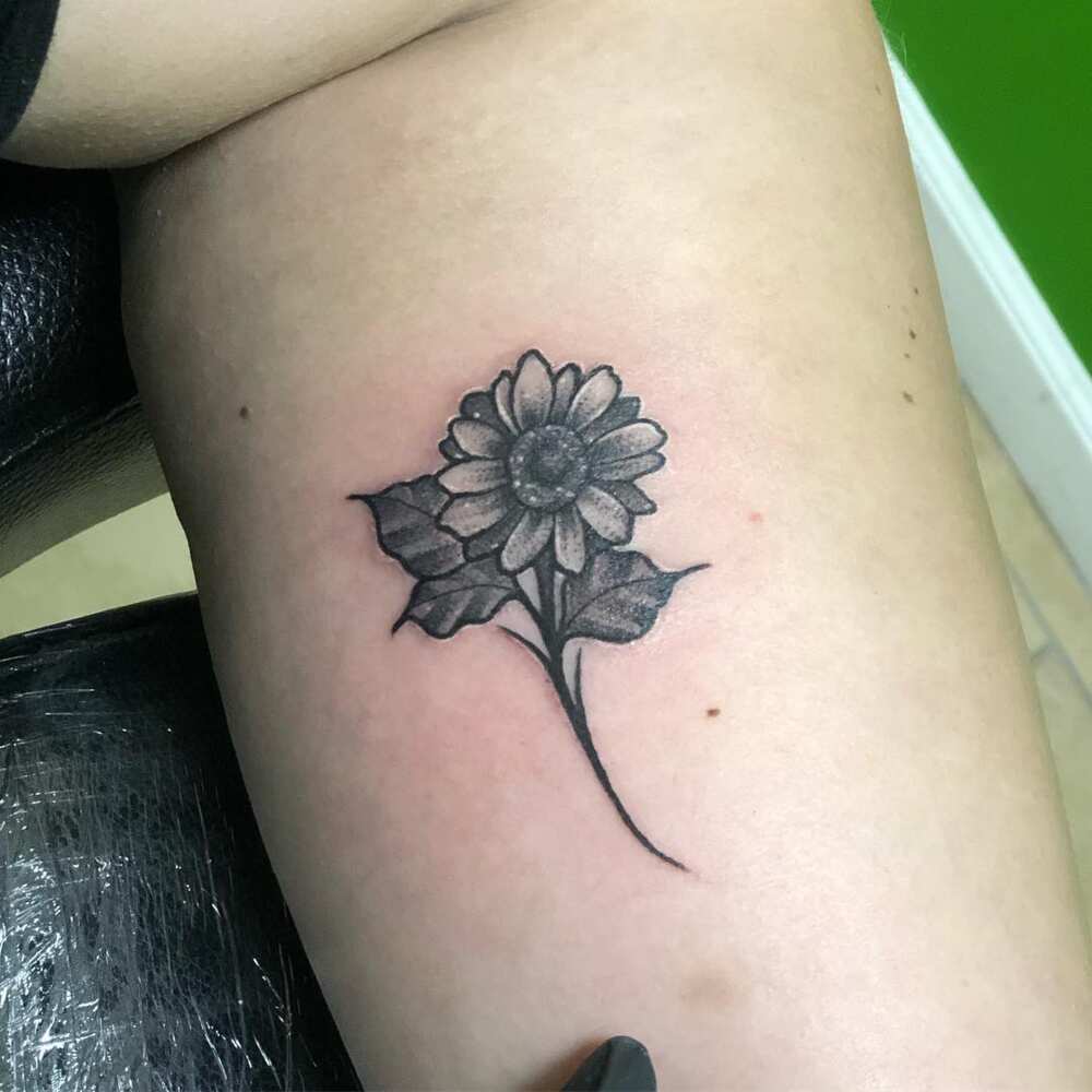 Sunflowers tattoo