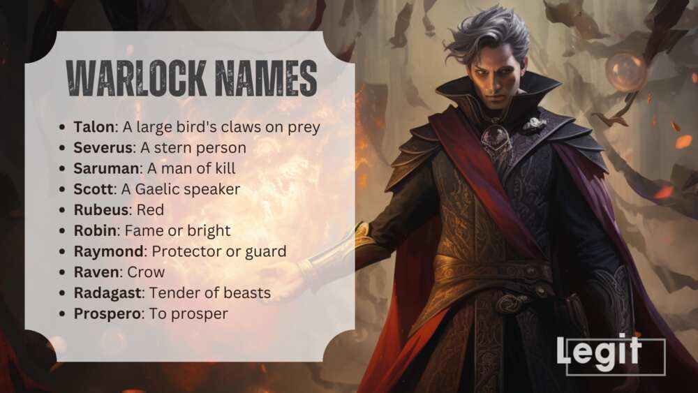 Famous warlock names