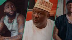 Davido and Wizkid drama gets political as Dino Melaye takes side: "He is the 001 in music industry"