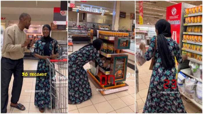 Assha: Bidiyon yadda matashi ya ba budurwa damar daukar duk da abin take so a kanti cikin dakiku 30