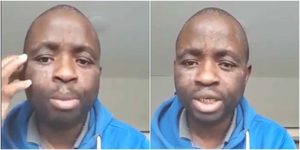 Nigerian man in Germany cries out, begs people to get him back home as he shares ordeal