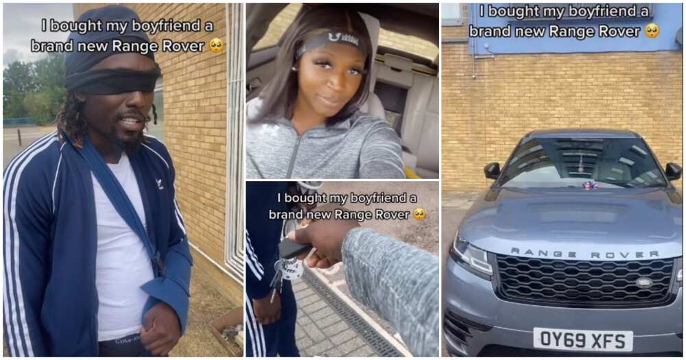 Lady buys boyfriend a car, brand new Range Rover, Range Rover car, relationshop news