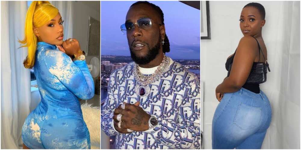 Burna Boy’s side chick calls him out, says she kept it a secret for 2 years (video)
