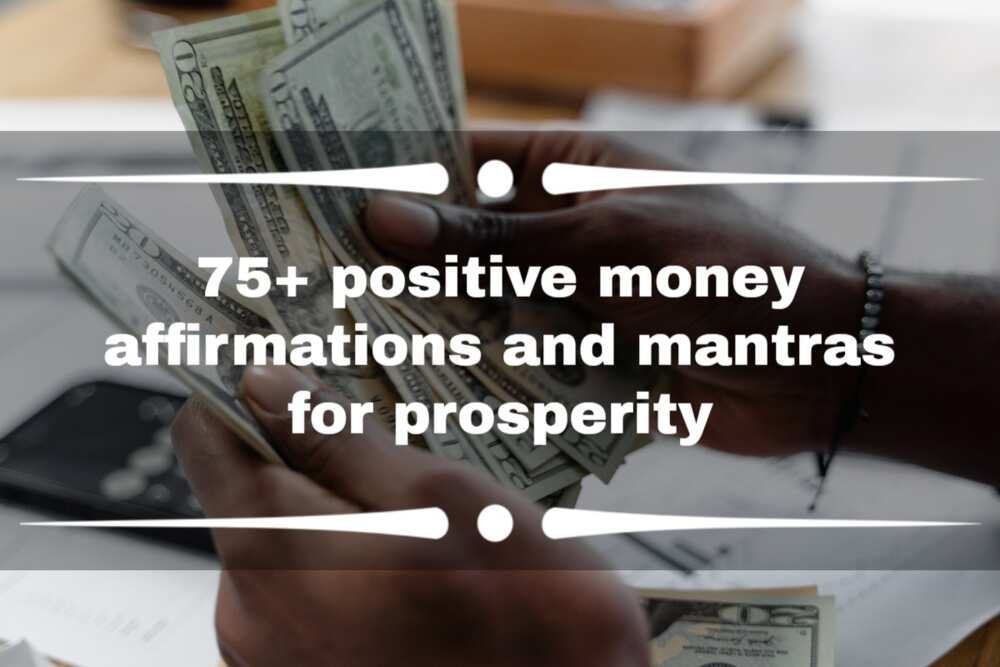 Affirmations for prosperity