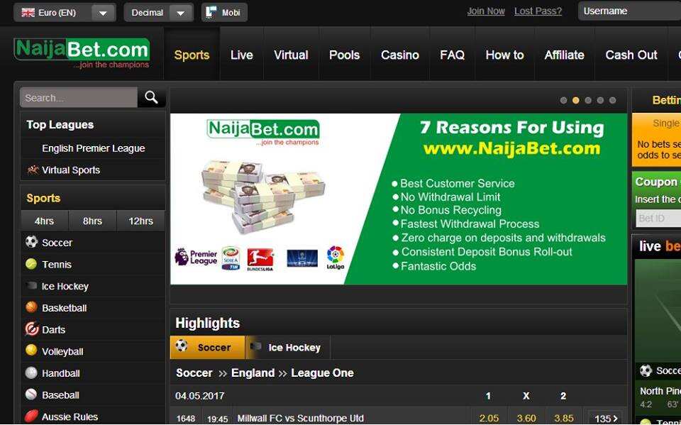 How to play NaijaBet