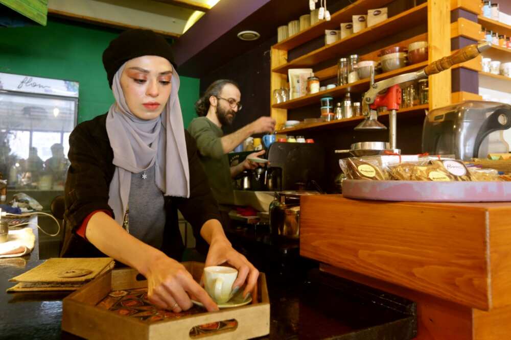 Cafes in Syria's capital Damascus have become a source of reliable wifi and power