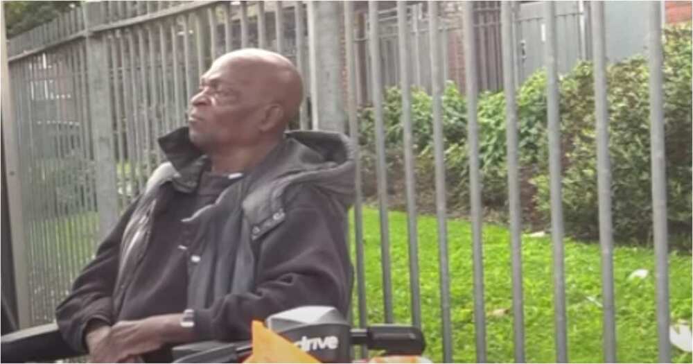 80-year-old Ghanaian man living in the UK