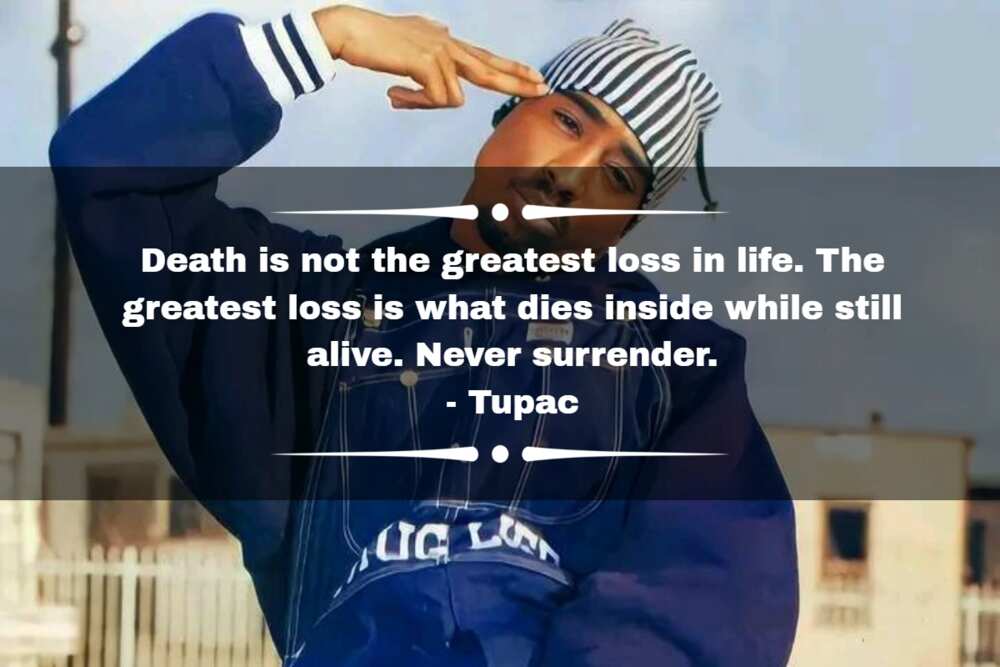 Tupac Shakur Quote: Play the game, never let the game play you.