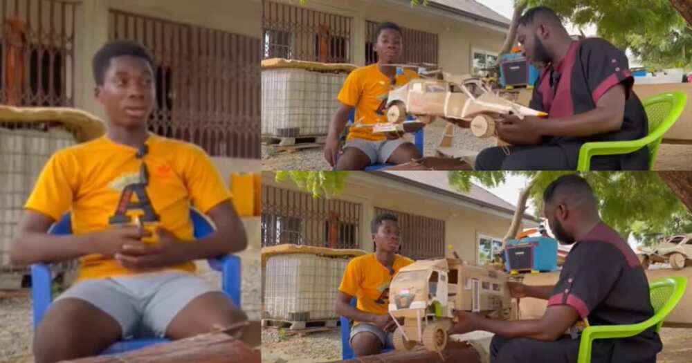 Meet 19-year-old Ghanaian boy who has invented aeroplane
