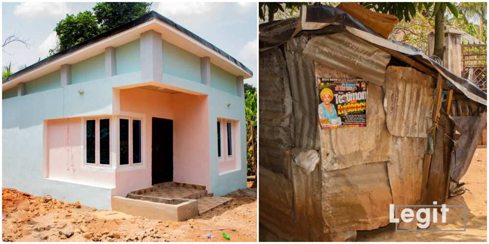 Philanthropist, Arnold Ekweoba donates 2-bedroom bungalow to widow in Anambra