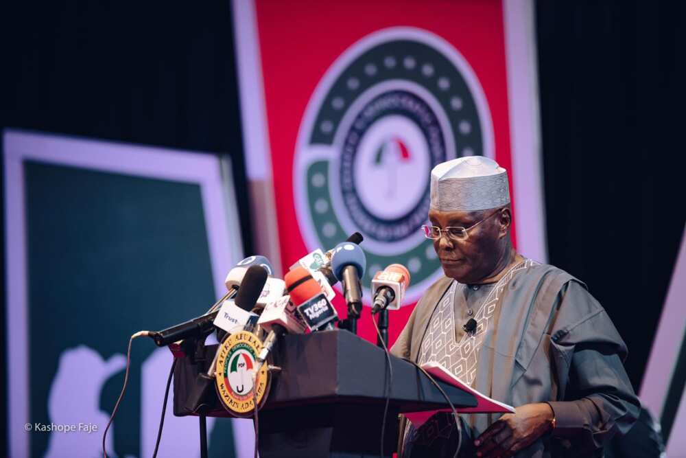 Atiku’s declaration, PDP Governors, Abia state, ICC, 2023 presidency, Adamu Fintiri