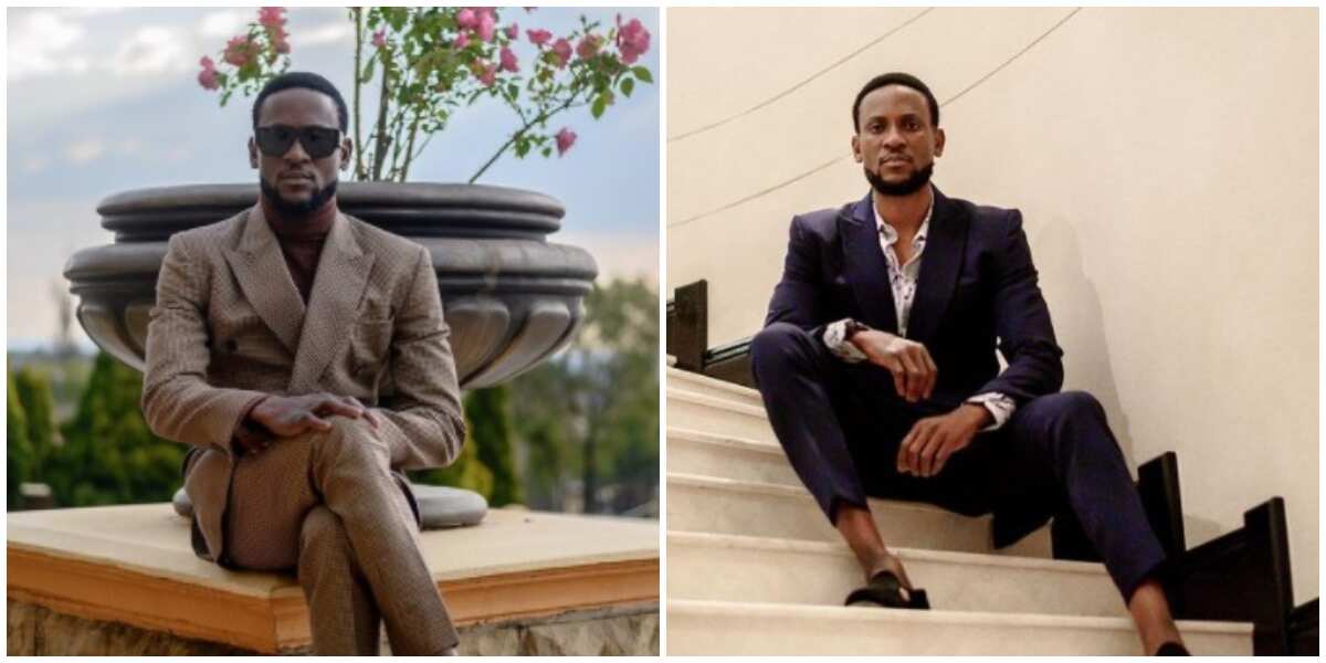 Nigerian celebrity fashion: Omashola shows stylish men how to rock suits in 6 ways