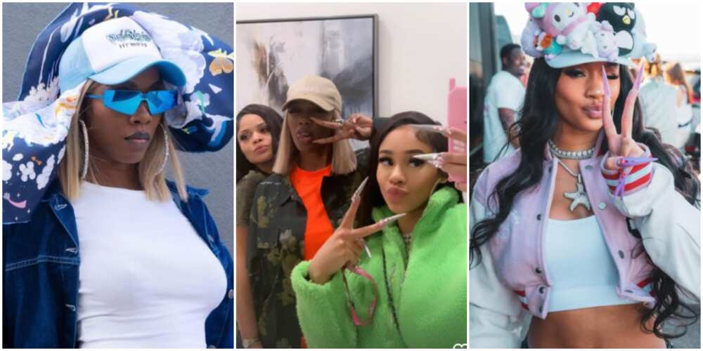 Tiwa Savage and Saweetie Tiwa Savage and Saweetie