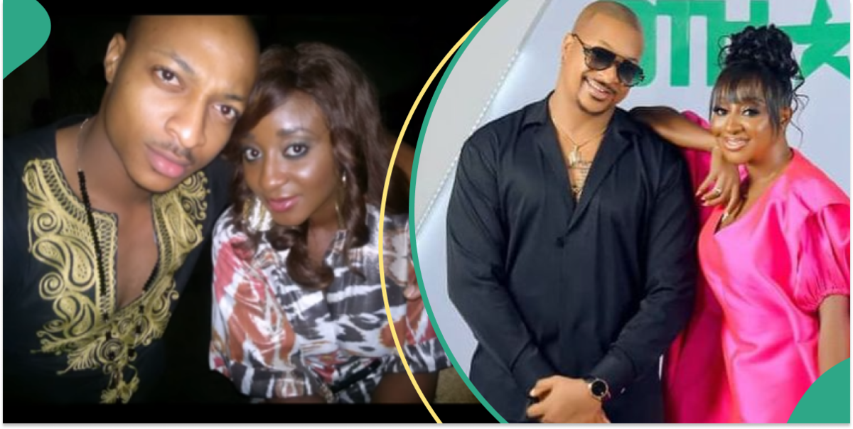 See how Nollywood actor IK Ogbonna sweetly celebrated Ini Edo on her birthday (video)