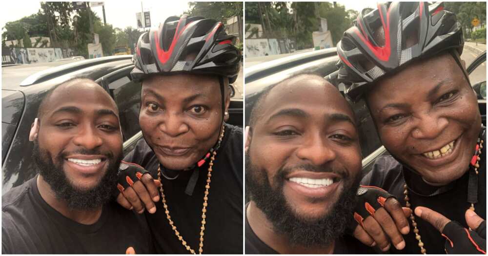 Davido and Charly Boy on election day.