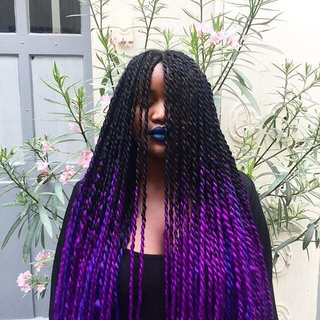 50 ways to rock purple hair in 2019 - Legit.ng