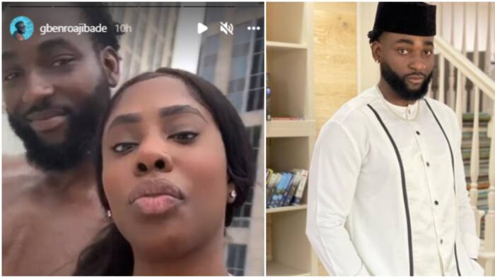 "Osas is way prettier and natural": Gbenro Ajibade stirs reactions as he shows off new woman