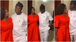 Cute video of Mercy Johnson joking about husband’s shyness: “I need to get this gentleman completely thugged”