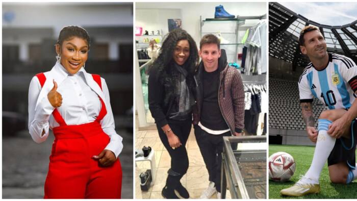 World cup 2022: Actress Ebube Nwagbo celebrates Messi and hails him as the "GOAT"