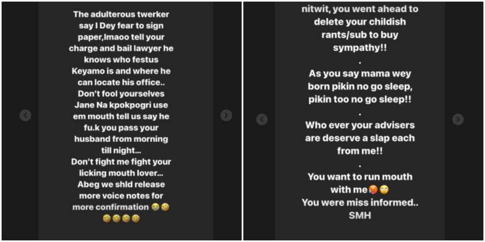 Jane Mena accuses Tonto Dikeh Jane Mena accuses Tonto Dikeh