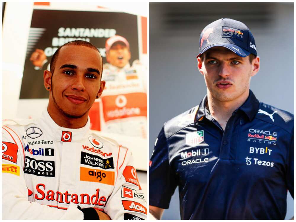 Hamilton et Verstappen