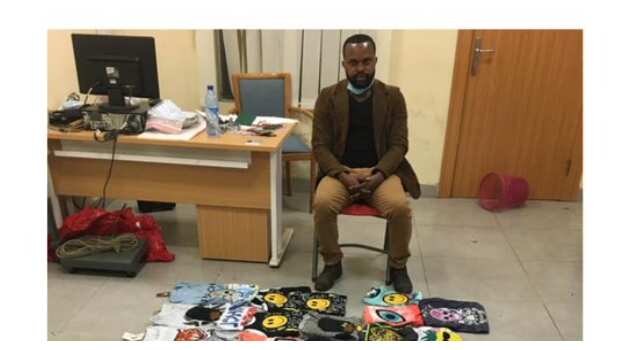 Ukaegbu Onyekachi: NDLEA nabs drug peddler at Lagos airport