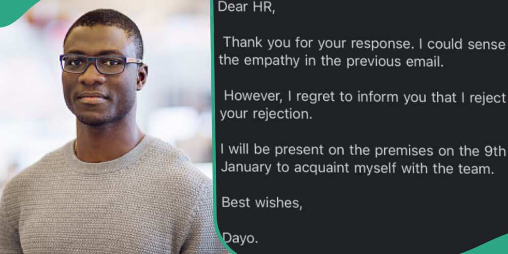 Nigerian man UK company epic reply after they rejected his job application