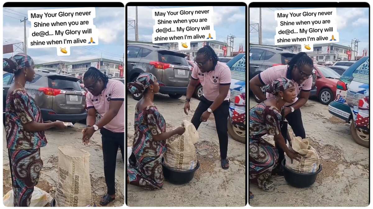 WATCH: Young man showers kindness on a cornseller, make s her emotional