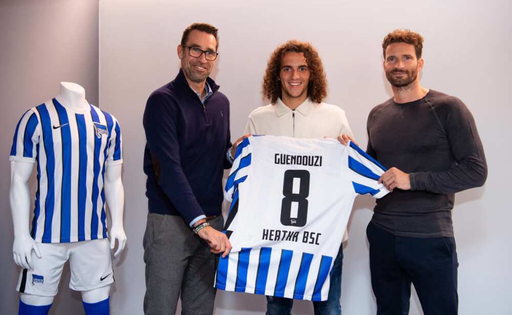 Matteo Guendouzi: Arsenal midfielder joins Hertha Berlin on a season-long loan deal