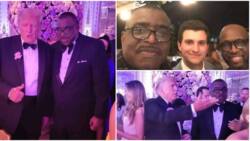 Photos emerge as former Delta Governor, James Ibori, attends wedding of Donald Trump's Daughter