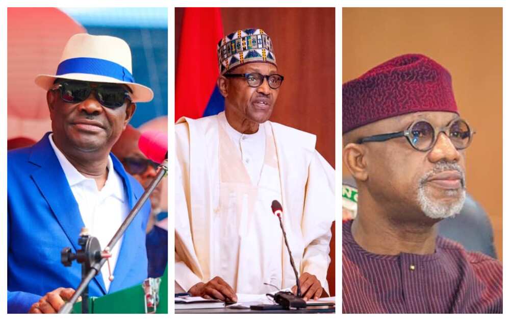 Wike, Buhari, Dapo, LG Funds