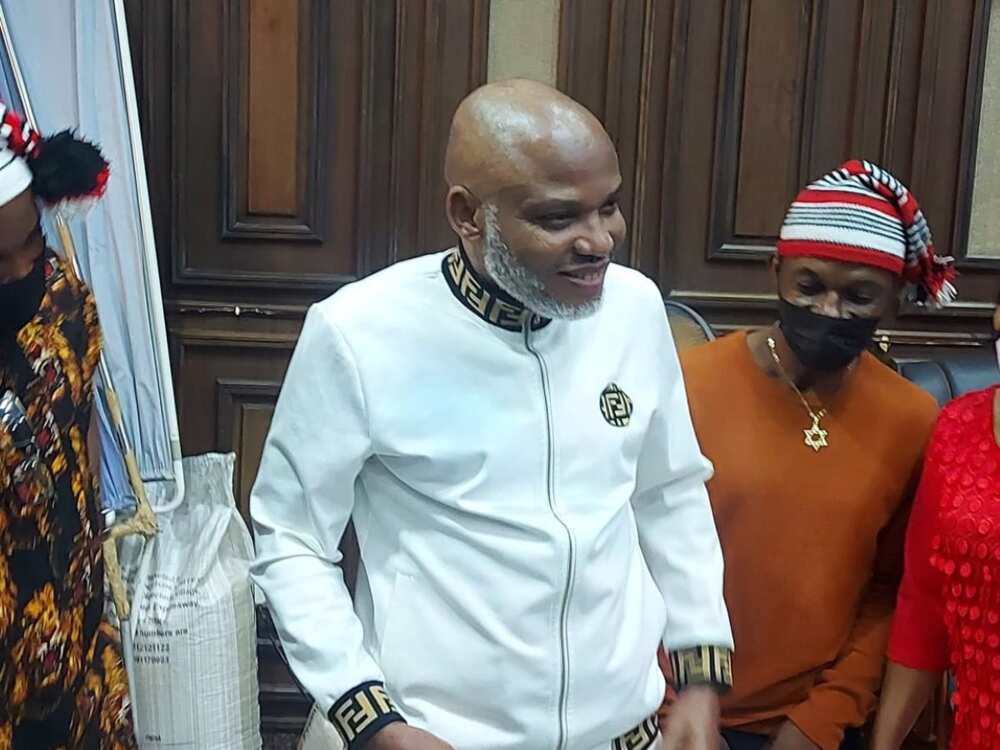 Mai shari'a ta caccaki DSS, ta ce ka da su kara kawo Nnamdi Kanu gaban kotu da kaya daya Mai shari'a ta caccaki DSS, ta ce ka da su kara kawo Nnamdi Kanu gaban kotu da kaya daya