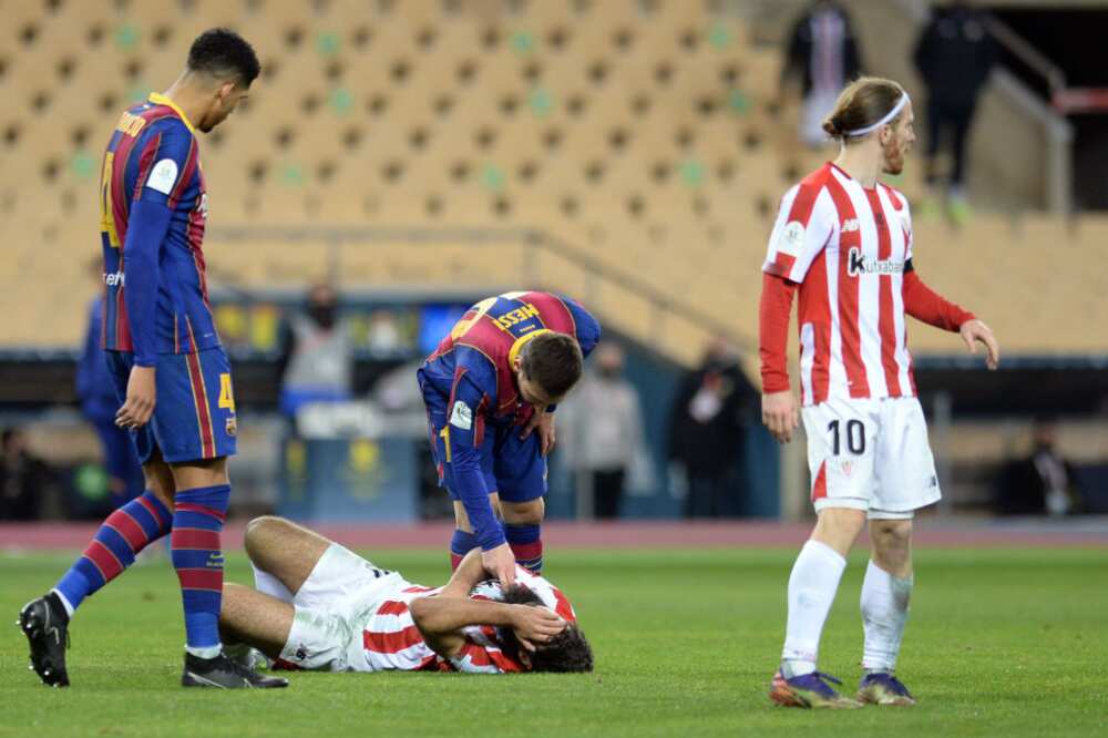 Here's what Messi was spotted doing after his first career red card