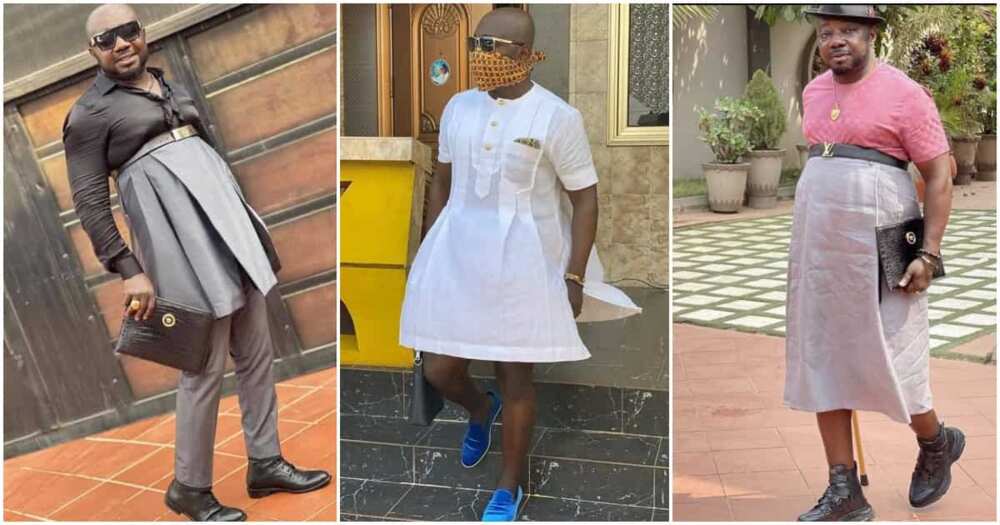 Osebo on why he wears skirts Osebo on why he wears skirts
