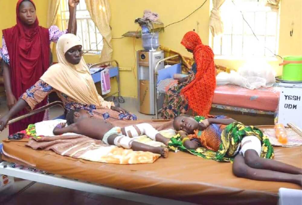 Yobe: Jama'ar da jirgin NAF ya yi wa luguden wuta suna bukatar diyya Yobe: Jama'ar da jirgin NAF ya yi wa luguden wuta suna bukatar diyya
