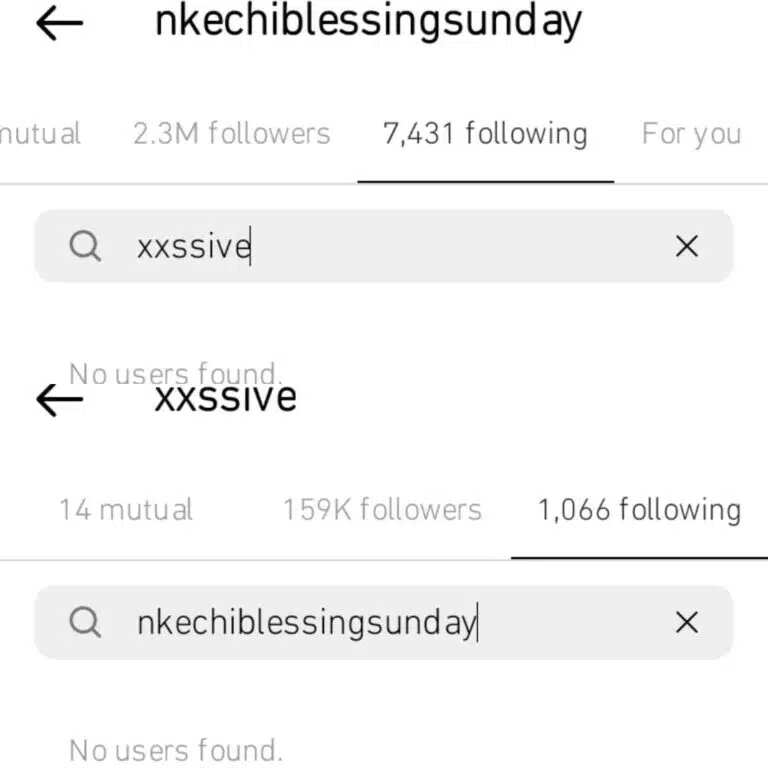 Trouble in Paradise? Nkechi Blessing and Lover Unfollow Each Other ...