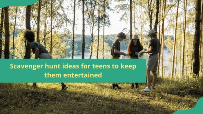 Scavenger hunt ideas for teens to keep them entertained