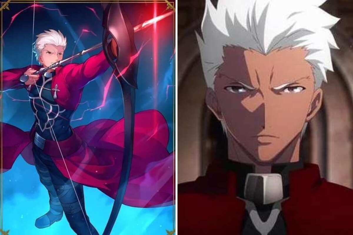 1206548 yellow eyes, Fate/Grand Order, Male, white hair - Rare Gallery HD  Wallpapers