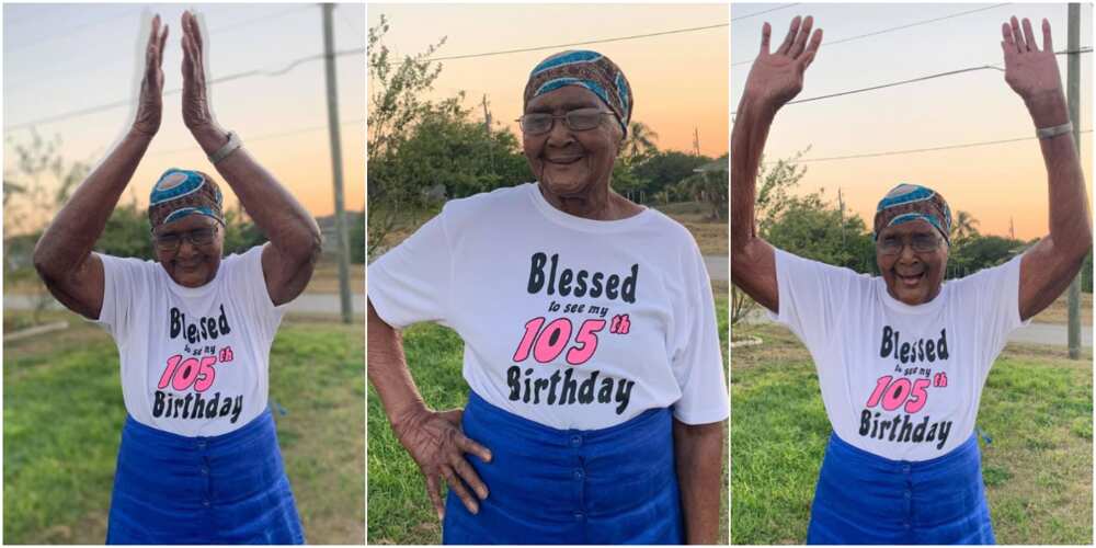 Grandma Celebrates 105 Years with Adorable Photos, Her Young Look Surprises Many