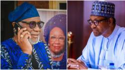 “Be strong”, President Buhari sends comforting message to influential APC governor over mother's demise