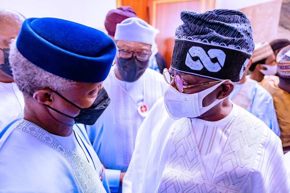 2023 presidency, Tinubu and Osinbajo.