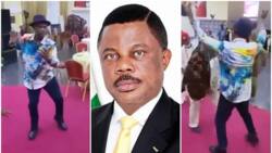 Willie is willing: Governor Obiano shows off big man dance in public, moves with dignity in nice video