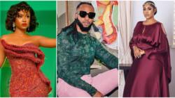 "I've never met him, I'm just a fan": Bella denies knowing Flavour even though he's her sister's baby daddy